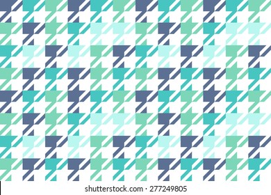 Houndstooth seamless pattern colorful