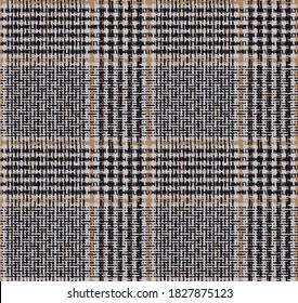 Nahtloses Houndstooth-Muster.  Brechstange drucken.