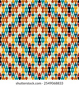 Houndstooth seamless pattern. Repeated houndtooth texture.  Repeating pepita plaid patern for design prints. Simple abstract plaid dogstooth.Vector illustration.abstract geometric wallpaper background