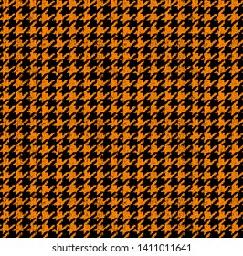 Houndstooth seamless pattern. Vintage textile texture. Classic fashion. crowbars images pattern