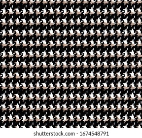 Houndstooth seamless pattern. Vintage textile texture. Classic fashion. crowbars images pattern