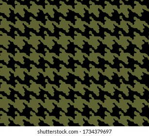 Houndstooth seamless pattern. Vintage textile texture. Classic fashion. crowbars images pattern