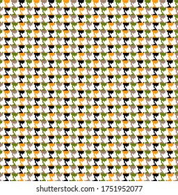 Houndstooth seamless pattern. Vintage textile texture. Classic fashion. crowbars images pattern