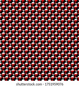 Houndstooth seamless pattern. Vintage textile texture. Classic fashion. crowbars images pattern