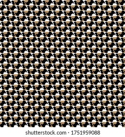 Houndstooth seamless pattern. Vintage textile texture. Classic fashion. crowbars images pattern