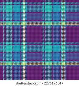 Houndstooth Tartan nahtloses Muster, Art Nr. 27.