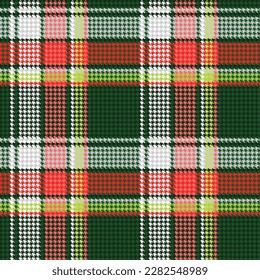 Houndstooth Tartan nahtloses Muster, Art Nr. 35.