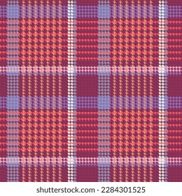 Houndstooth Tartan seamless pattern, art number 38.