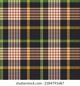 Houndstooth Tartan seamless pattern, art number 36.