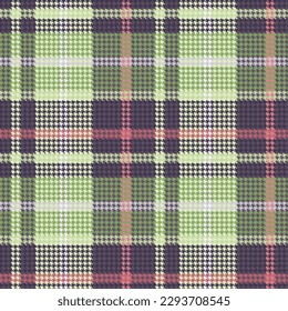 Houndstooth Tartan seamless pattern, art number 49.