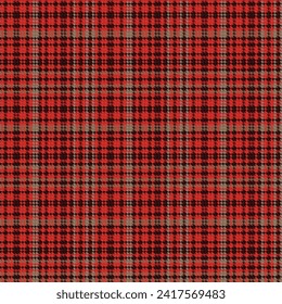 Houndstooth Tartan seamless pattern, art number 80