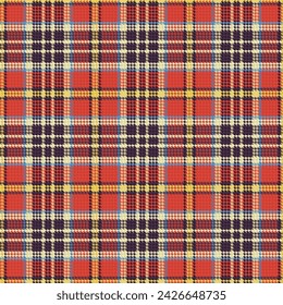 Houndstooth Tartan seamless pattern, art number 81
