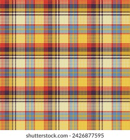 Pata de gallo Tartan patrón sin fisuras, número de arte 84