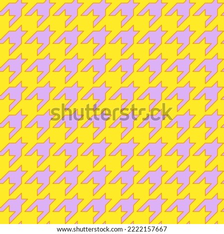 Houndstooth vector background. Modern classic seamless pattern. Eccentric fashion print for fabric, paper, packaging