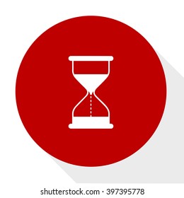 hour glass button