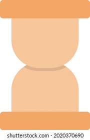 Hour Glass Flat Vector Icon Design
