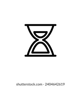 Hour glass icon simple timer vector perfect illustration