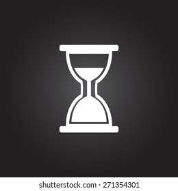 hour glass vector icon