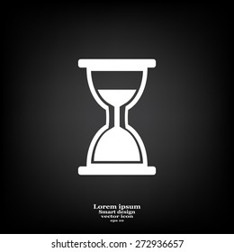 hour glass vector icon