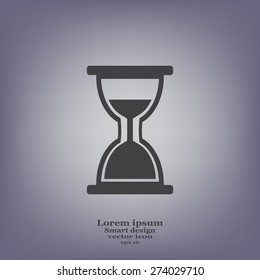 hour glass vector icon