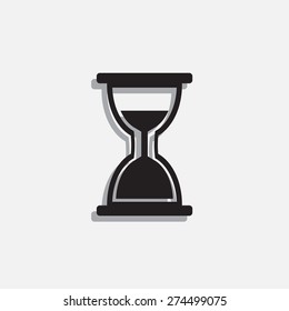 hour glass vector icon