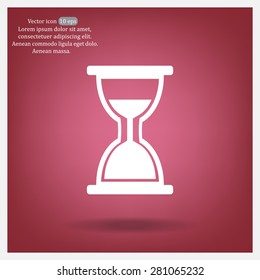 hour glass vector icon