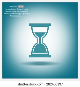 hour glass vector icon