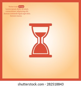 hour glass vector icon