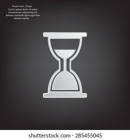 hour glass vector icon