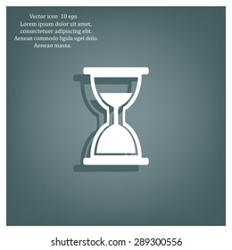hour glass vector icon