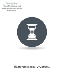 hour glass vector icon
