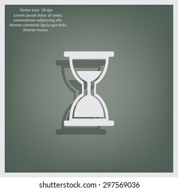 hour glass vector icon