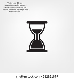 hour glass vector icon