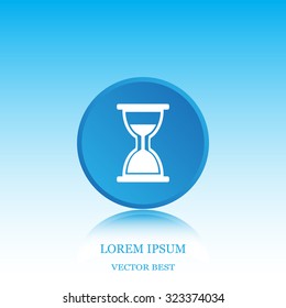 hour glass vector icon
