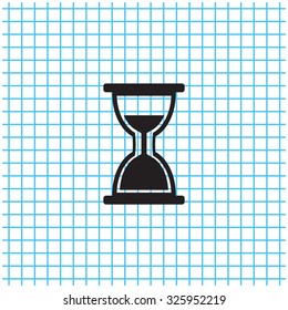 hour glass vector icon