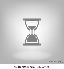hour glass vector icon