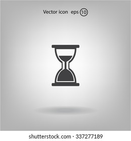 hour glass vector icon
