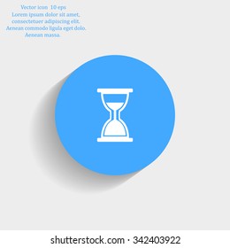 hour glass vector icon