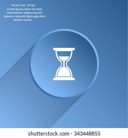 hour glass vector icon