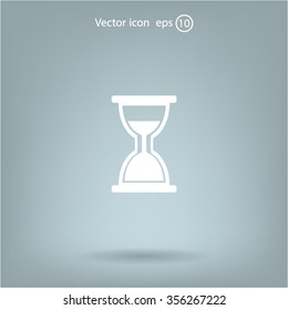 hour glass vector icon