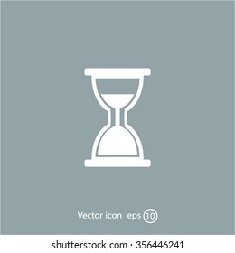 hour glass vector icon