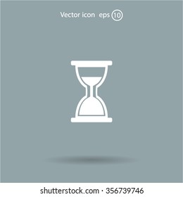 hour glass vector icon