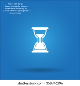 hour glass vector icon