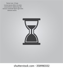 hour glass vector icon