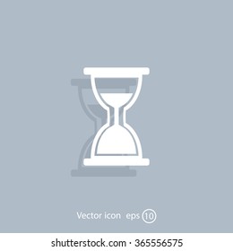 hour glass vector icon