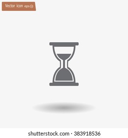 hour glass vector icon