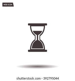 hour glass vector icon