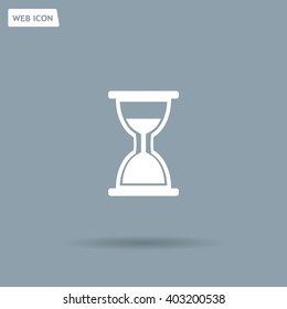 hour glass vector icon