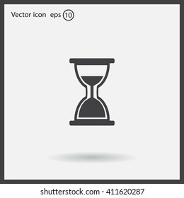 hour glass vector icon