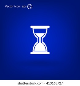 hour glass vector icon